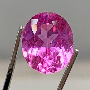 STUNNING Certified Pink Mogok Ruby